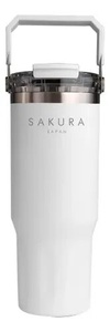 imagen de Vaso Termico Sakura Strider Edition White 900 Ml