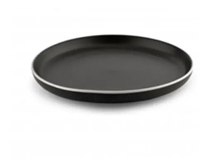 imagen de Plato Playo Porcelana Sakura 27 Cms Negro