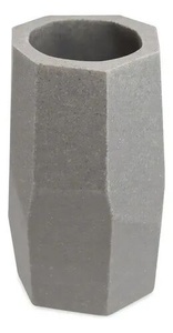 imagen de Vaso De Poliresina Gris (Bp1002C)(800100208098)